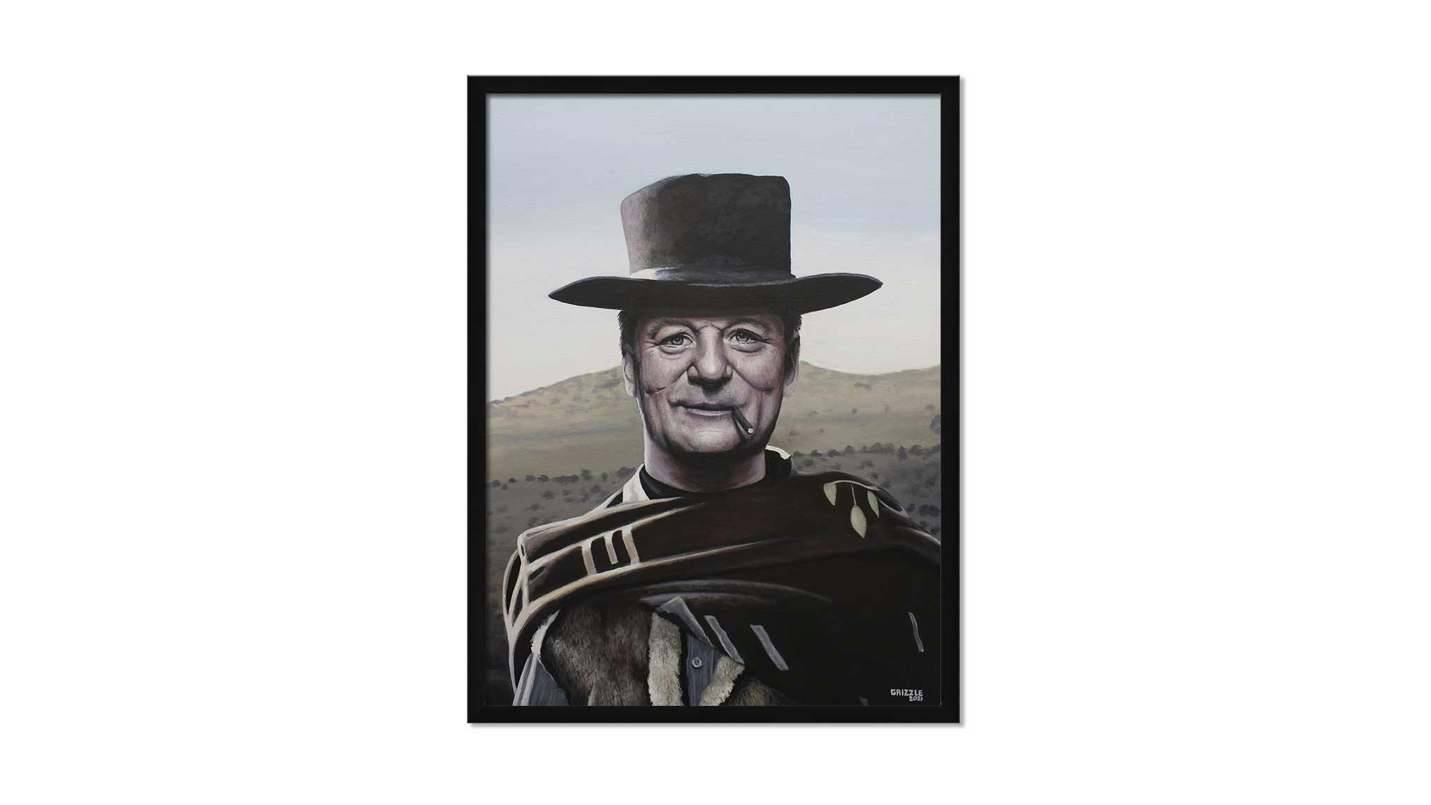 Paper w/ Black Frame